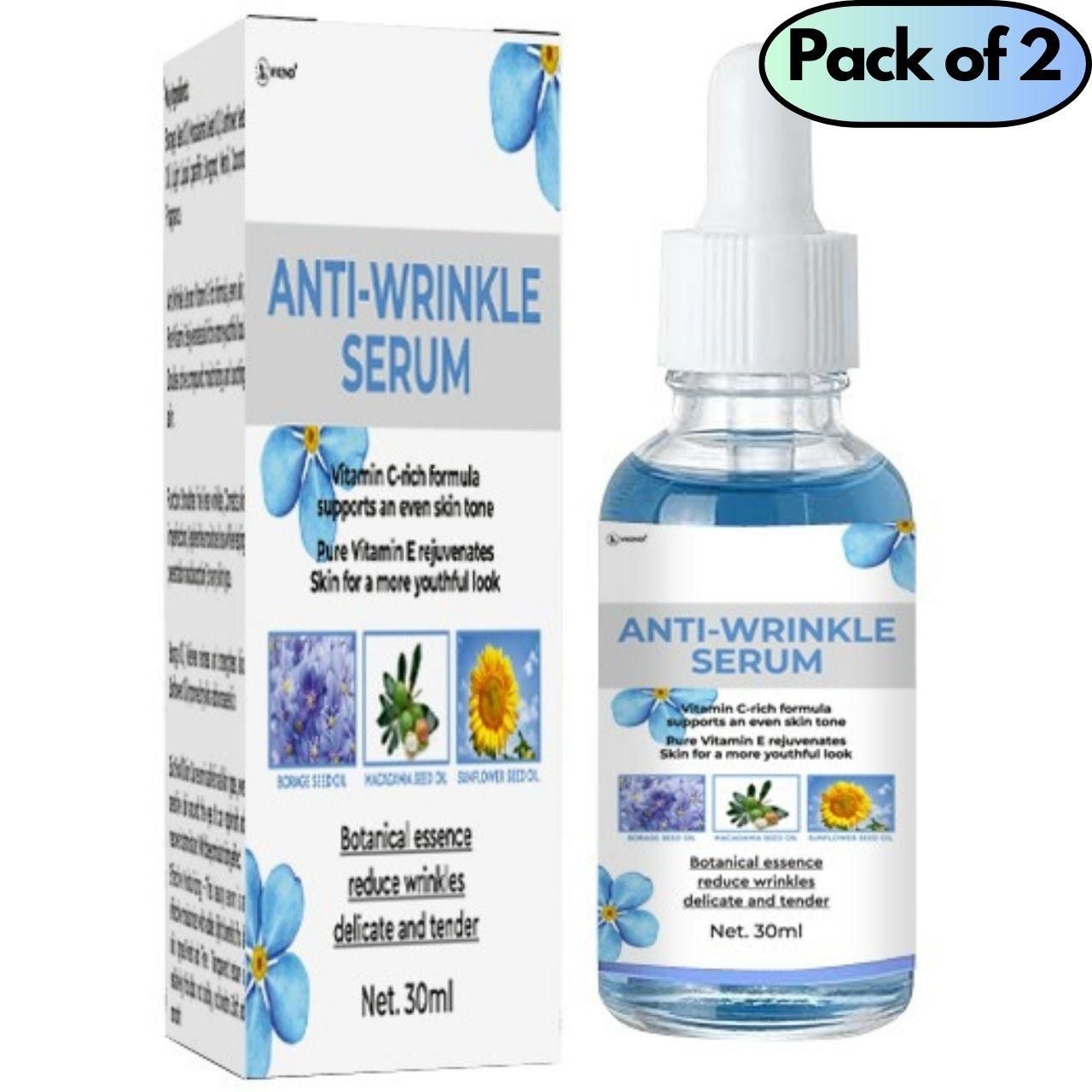 Anti Wrinkle Serum 60ml Pack of 2